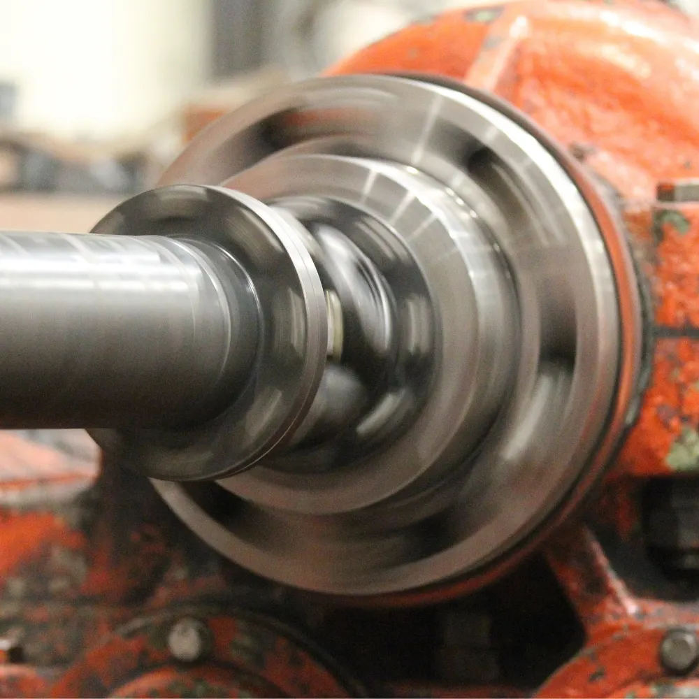 heavy rotating assemblies
